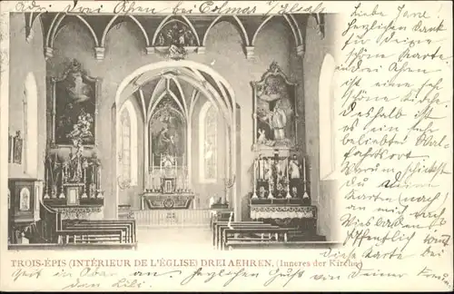 Drei-aehren Trois-Epis Trois-Epis Interieur de l'Eglise x / Ammerschwihr /Arrond. de Ribeauville