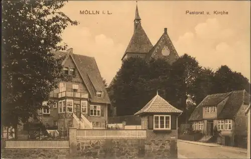 Moelln Lauenburg Pastorat Kirche *