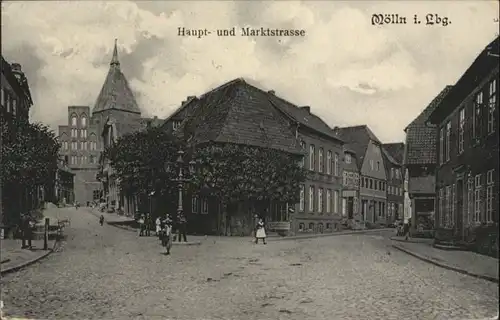 Moelln Lauenburg Hauptstrasse Marktstrasse x