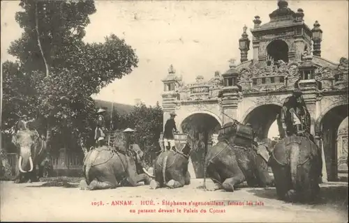 Hue Annam Elephants *