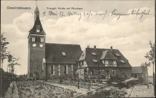 Gosslershausen Kirche Pfarrhaus x
