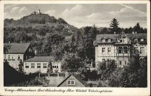 Blankenburg Harz Blankenburg Allianzhaus Erholungsheim x / Blankenburg /Harz LKR