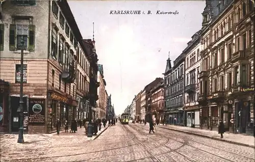 Karlsruhe Baden Kaiserstrasse Strassenbahn / Karlsruhe /Karlsruhe LKR