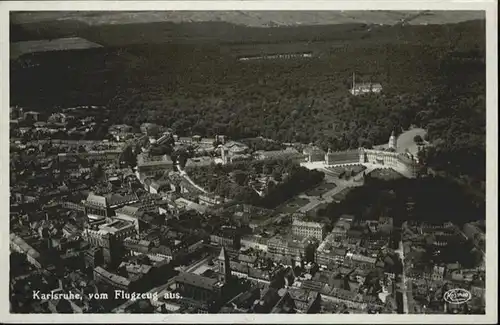 Karlsruhe Baden Fliegeraufnahme  / Karlsruhe /Karlsruhe LKR