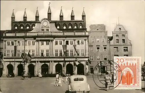 Rostock Mecklenburg-Vorpommern Rathaus / Rostock /Rostock Stadtkreis