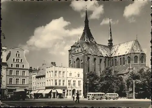 Rostock Mecklenburg-Vorpommern Marienkirche / Rostock /Rostock Stadtkreis