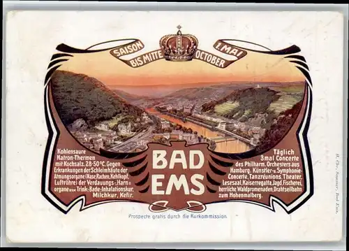 Bad Ems Bad Ems  x / Bad Ems /Rhein-Lahn-Kreis LKR