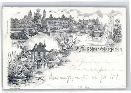 Koeln Rhein Koeln Volksgarten x / Koeln /Koeln Stadtkreis