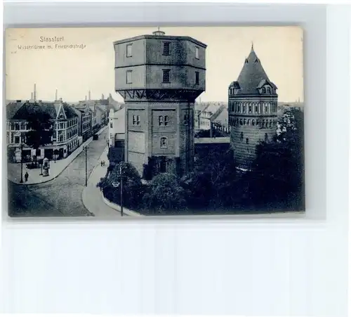 Stassfurt Stassfurt Wasserturm Friedrichstrasse * / Stassfurt /Salzlandkreis LKR