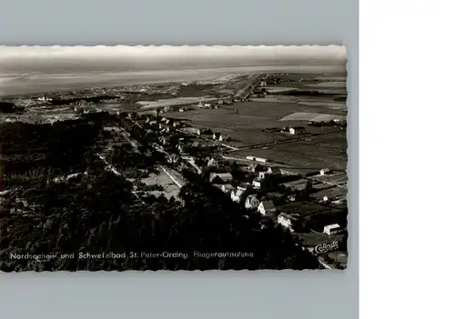 St Peter-Ording Fliegeraufnahme / Sankt Peter-Ording /Nordfriesland LKR