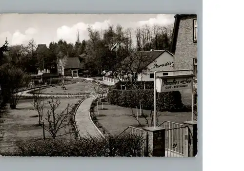 Moelln Lauenburg Cafe Paradies a. See / Moelln /Herzogtum Lauenburg LKR