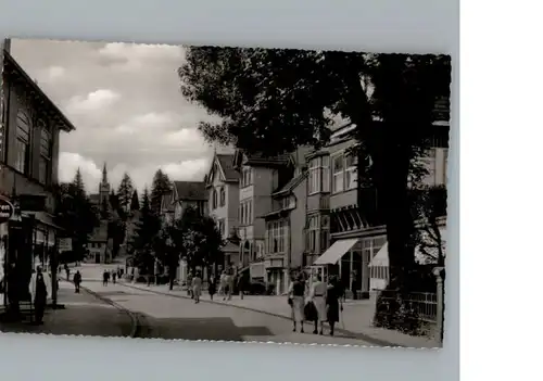 Hahnenklee-Bockswiese Harz Hauptstrasse  / Goslar /Goslar LKR