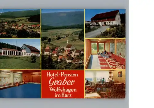 Wolfshagen Harz Hotel - Pension Graber / Langelsheim /Goslar LKR