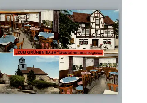 Spangenberg Hessen Gasthaus Zum gruenen Baum / Spangenberg /Schwalm-Eder-Kreis LKR
