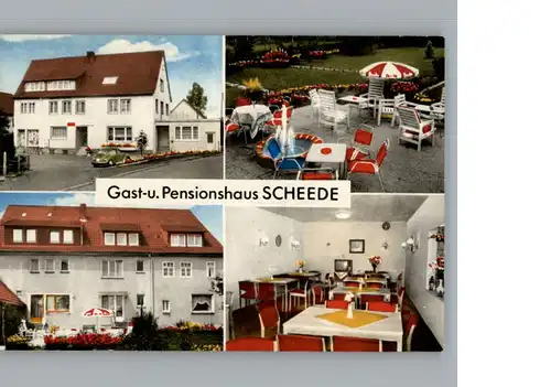 Oberweser Hessen Gasthaus Pension Scheede / Oberweser /Kassel LKR