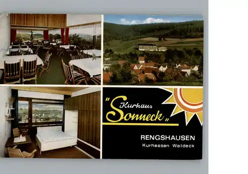 Rengshausen Hessen Kurhaus Sonneck / Knuellwald /Schwalm-Eder-Kreis LKR