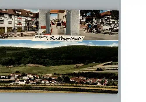 Rengshausen Hessen Pension am Lingelbach  / Knuellwald /Schwalm-Eder-Kreis LKR