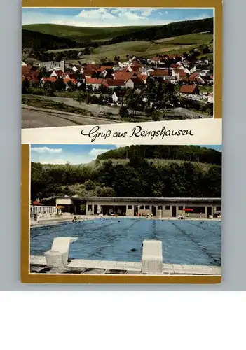 Rengshausen Hessen Schwimmbad  / Knuellwald /Schwalm-Eder-Kreis LKR