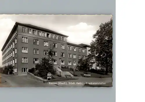 Kamen Westfalen Staedt. Hellmig-Krankenanstalten / Kamen /Unna LKR