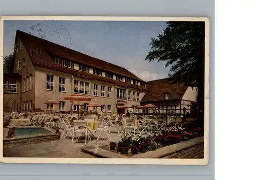 Steinhagen Westfalen Berghotel Quellental / Steinhagen /Guetersloh LKR