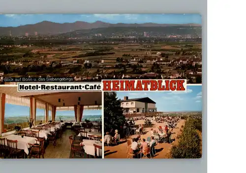 Bornheim Rheinland Hotel - Restaurant - Cafe Heimatblick / Bornheim /Rhein-Sieg-Kreis LKR