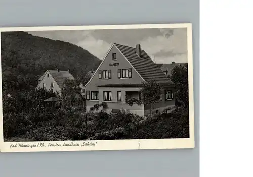 Bad Hoenningen Pension Landhaus Daheim  / Bad Hoenningen /Neuwied LKR