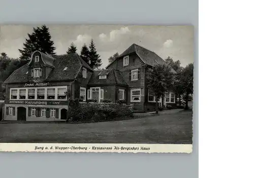 Burg Wupper Hotel, Restaurant Alt-Bergisches Haus / Solingen /Solingen Stadtkreis