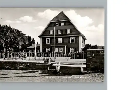 Winterberg Hochsauerland Haus Westfalen / Winterberg /Hochsauerlandkreis LKR