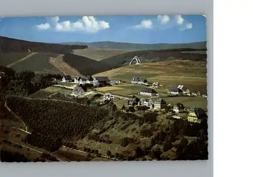 Winterberg Hochsauerland Fliegeraufnahme / Winterberg /Hochsauerlandkreis LKR