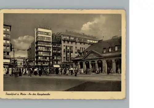 Frankfurt Main An der Hauptwache / Frankfurt am Main /Frankfurt Main Stadtkreis