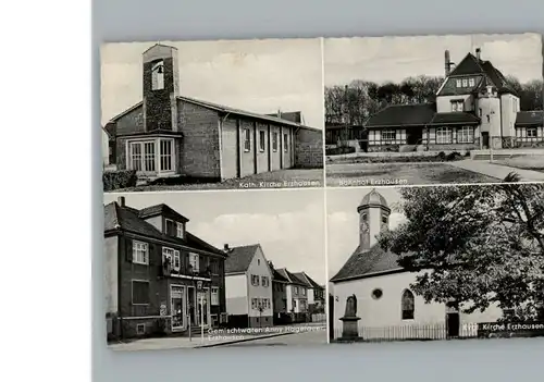 Erzhausen Hessen Bahnhof, Gemischtwaren Anny Hagelauer, ... / Erzhausen /Darmstadt-Dieburg LKR