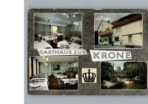 Hering Odenwald Gasthaus Zur Krone / Otzberg /Darmstadt-Dieburg LKR