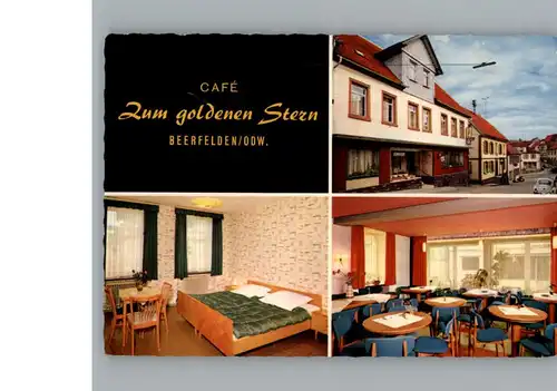 Beerfelden Odenwald Pension Cafe Zum goldenen Stern / Beerfelden /Odenwaldkreis LKR