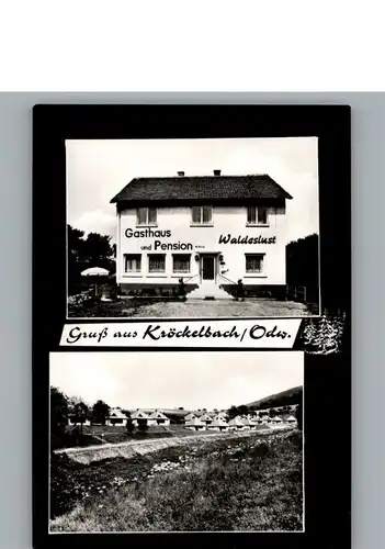 Kroeckelbach Odenwald Gasthaus, Pension Waldeslust / Fuerth /Bergstrasse LKR