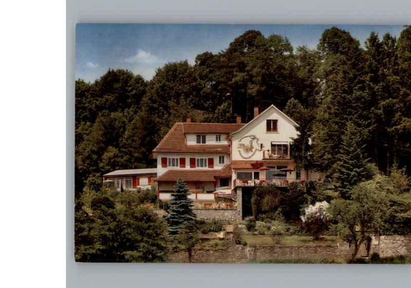 Lindenfels Odenwald Pension Haus Luginsland Lindenfels