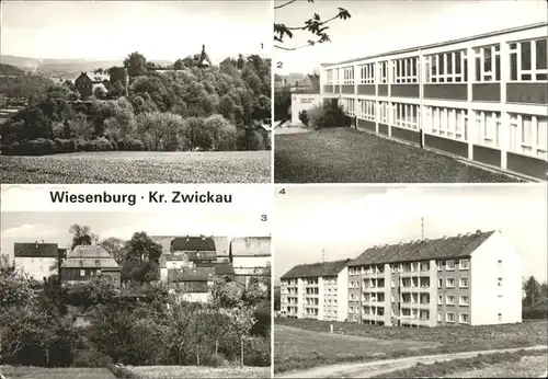 Wiesenburg Sachsen Burg Bertolt Brecht Oberschule Kat. Wildenfels Zwickau
