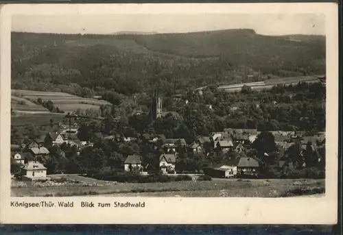 Koenigsee Thueringen  / Koenigsee /Saalfeld-Rudolstadt LKR