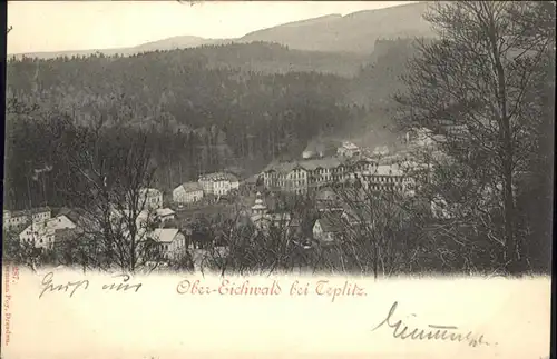 Teplitz-Schoenau Sudetenland Bad Ober Eichwald  / Teplice /