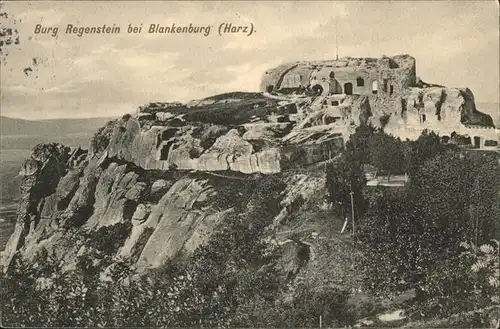 Blankenburg Harz Burg Regenstein / Blankenburg /Harz LKR