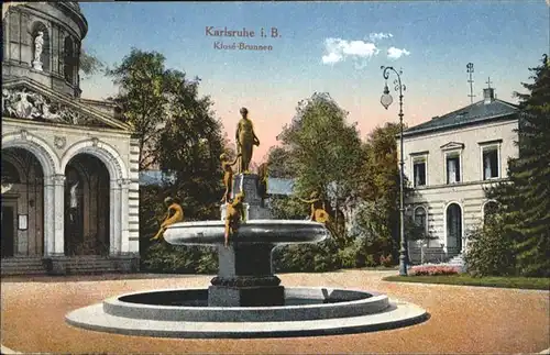 Karlsruhe Baden Klose Brunnen / Karlsruhe /Karlsruhe LKR