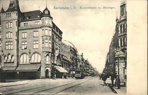 Karlsruhe Baden Kaiserstrasse Moninger / Karlsruhe /Karlsruhe LKR