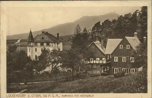 Lueckendorf oybin Kurhaus Hochwald / Kurort Oybin /Goerlitz LKR