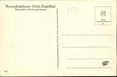 Neuendettelsau Heim Engelthal / Neuendettelsau /Ansbach LKR