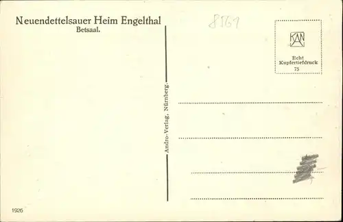 Neuendettelsau Heim Engelthal / Neuendettelsau /Ansbach LKR