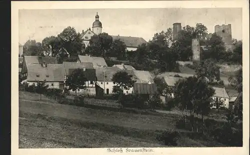 Frauenstein Sachsen Schloss *