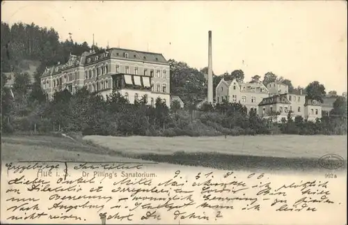 Aue Sachsen Dr. Pilling Sanatorium  x