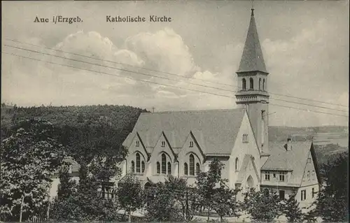Aue Sachsen Kirche Erzgebirge *