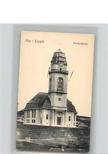 Aue Sachsen Erzgebirge Friedenskirche *