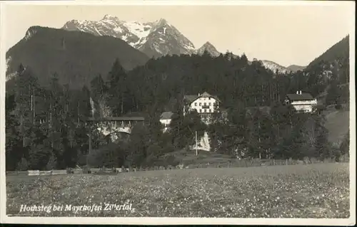 Mayrhofen Hochsteg Zillertal