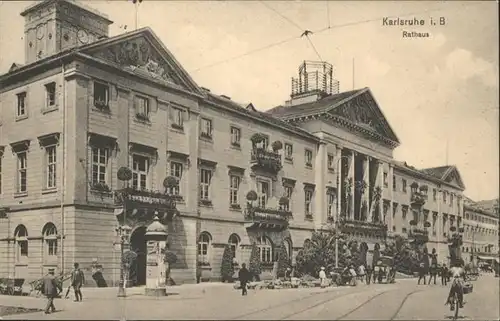Karlsruhe Baden Rathaus 